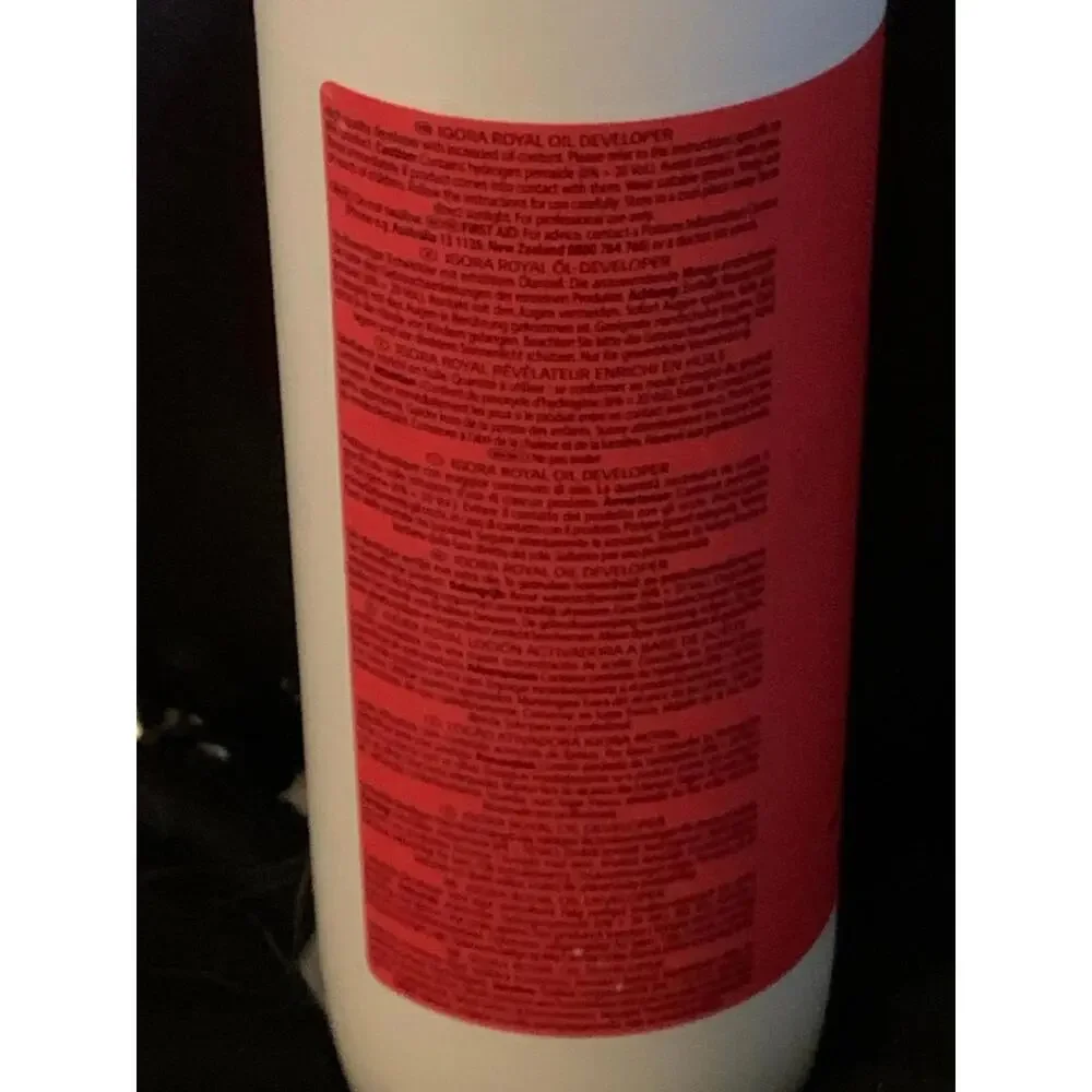 schwarzkopf igora oil developer professional​